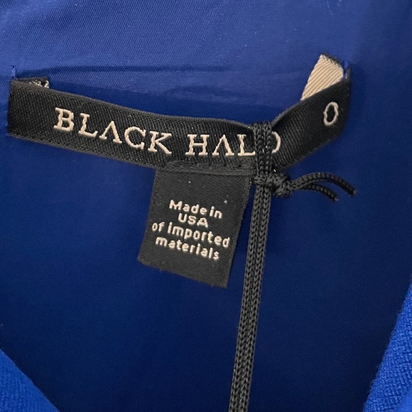 Fitted, Black Halo Jackie O Dress, Bright Royal Blue, BranNew with Tags Attached - Picture 7 of 10